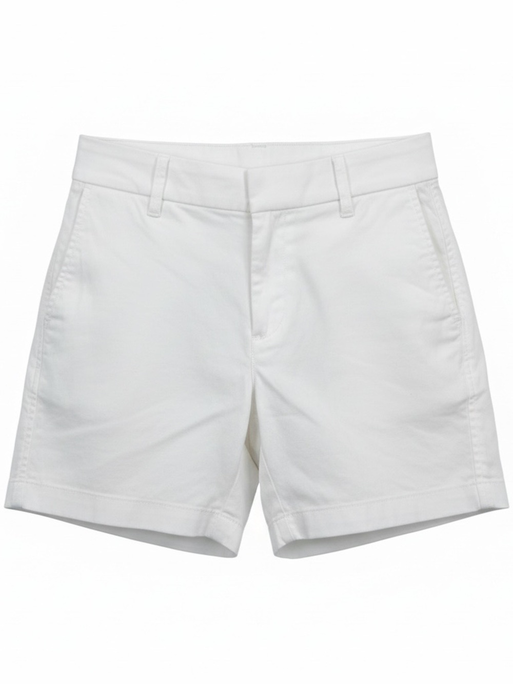 J. Crew White Tailored Bermuda Shorts